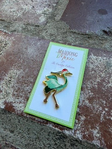 Holiday Heron Needle Minder