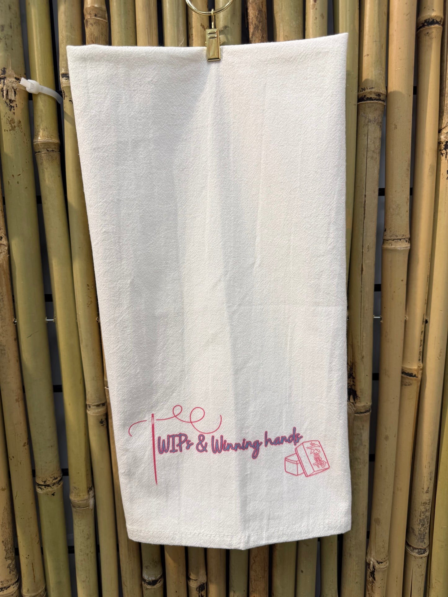 WIPs & Winning Hands Hand Towel