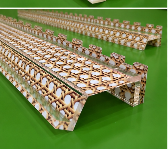 Rattan Racks & Pusher Set